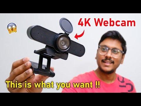 Best Webcam Ever... Rapoo C500 4K Webcam Review! 🔥