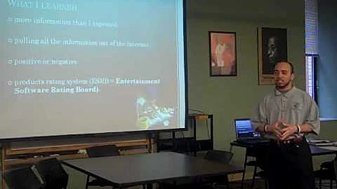 Anthony Negron - Video Games: The Helpful Side for...