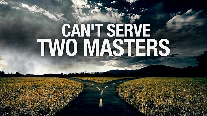 It's Jesus or Nothing | Can't Serve Two Masters (Catholic)