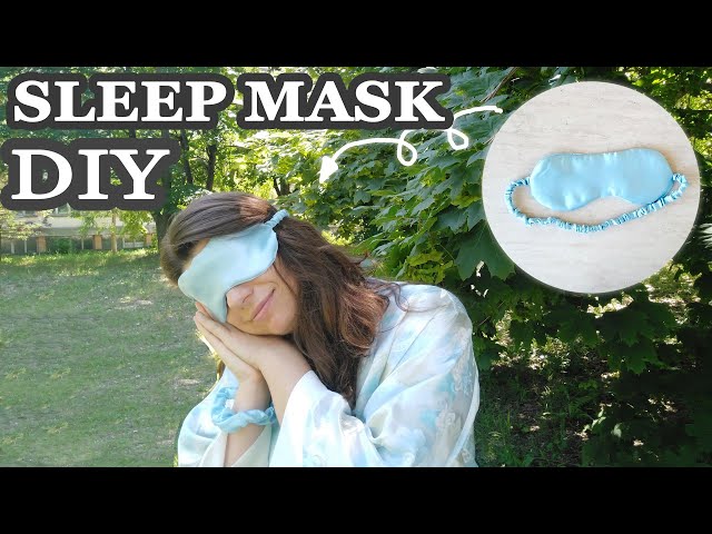 How To Make Sleep Mask At Home