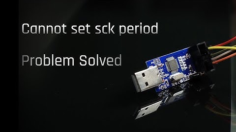 Cannot set sck period. please check for usbasp firmware update | USBasp firmware upgrade process