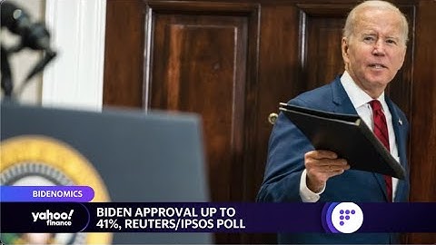 President Biden’s approval rating ticks down ahead of midterm elections