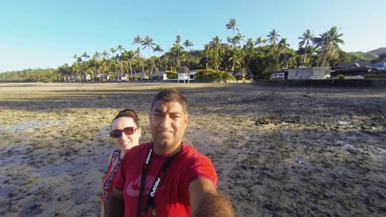Drone Fiji | Fiji Hideaway Resort & Spa | Low Tide Aerial Video