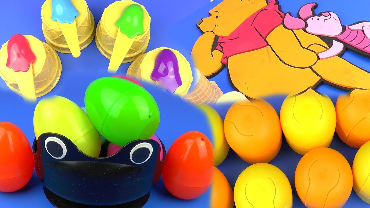 Сюрприз Мороженое Игрушки Киндер для Самых маленьких Сборник Детские ...