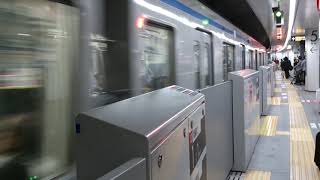 西武　6000系・東武　50070系　渋谷駅発車