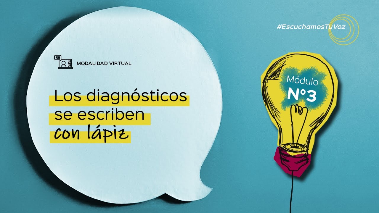 Módulo III: Los diagnósticos se escriben con lápiz - YouTube