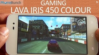 Lava Iris 450 Colour Gaming Review