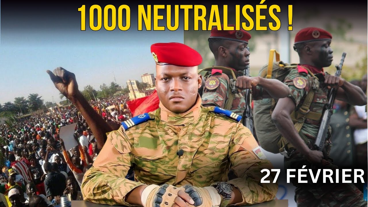 COMMENT LE BURKINA FASO A SURPRIS LE MONDE : 1000 INSURGÉS NEUTRALISÉS EN 1 NUIT