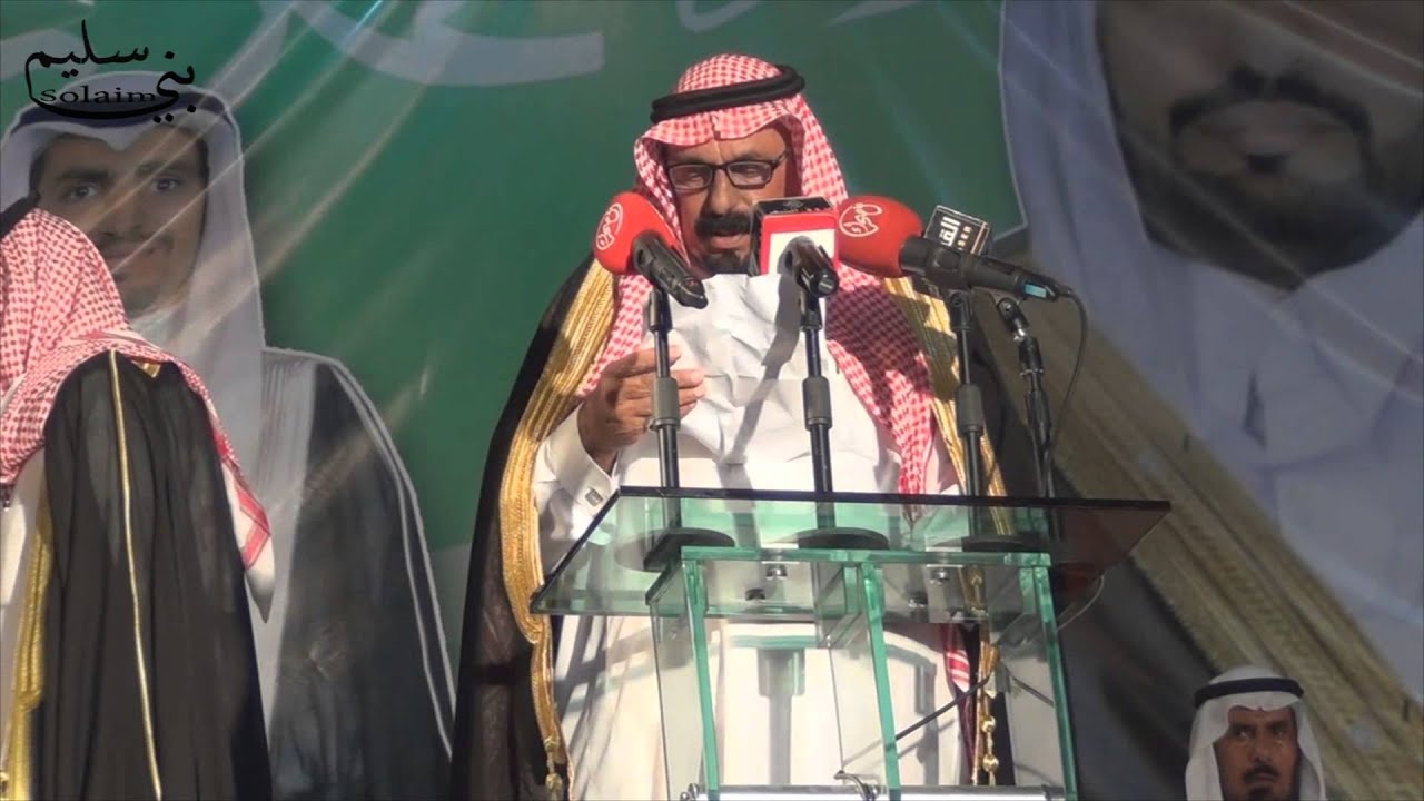 كلمة للشيخ صقر بن وخيضر المحمادي في زواج الشيخ فالح بن ختام البقيلي والشاب لافي بن معيض البقيلي