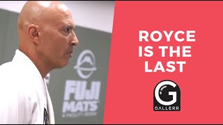 Royce Gracie, the last of his kind