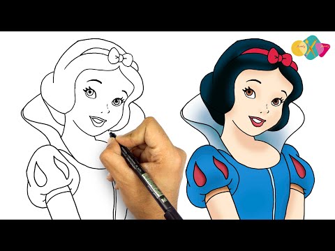 فيديو: كيفية رسم شخصيات ديزني