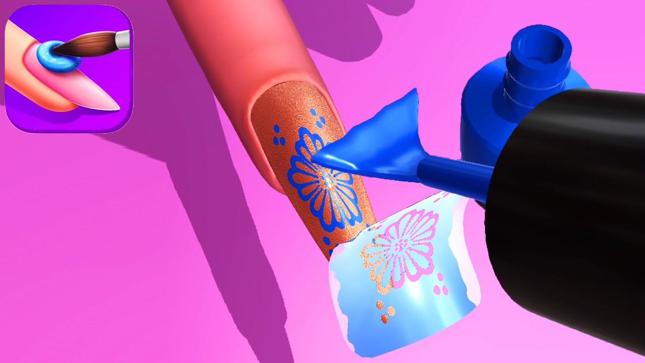 ACRYLIC NAILS! game MAX LEVEL 💅🌈👸 Gameplay All Levels Walkthrough iOS, Android New Game ProFull Lvl