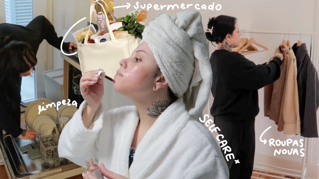 organizando minha vida para 2025: limpando a casa, supermercado, arrumando roupas e vision board