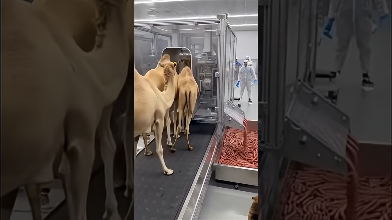 Camel in… sausage out 😳🔥🌭