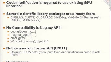 Cray Scientific Libraries: Overview and Performance, Alfio Lazzaro (Cray)
