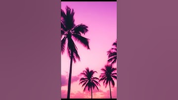 "80s Synthwave Music Video | Neon Palm Trees & Retrowave Animations | AI-Generated Vaporwave