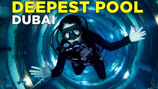 Diving in the World's DEEPEST Pool | Deep Dive Dubai