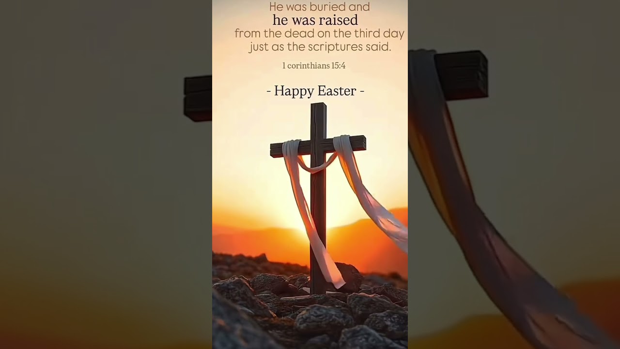 JESUS IS RISEN🙏 Happy Easter Everyone🙏 