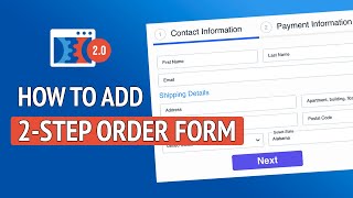 How to Create 2Step Order Form in Clickfunnels 2.0  Clickfunnels 2.0 Tutorial