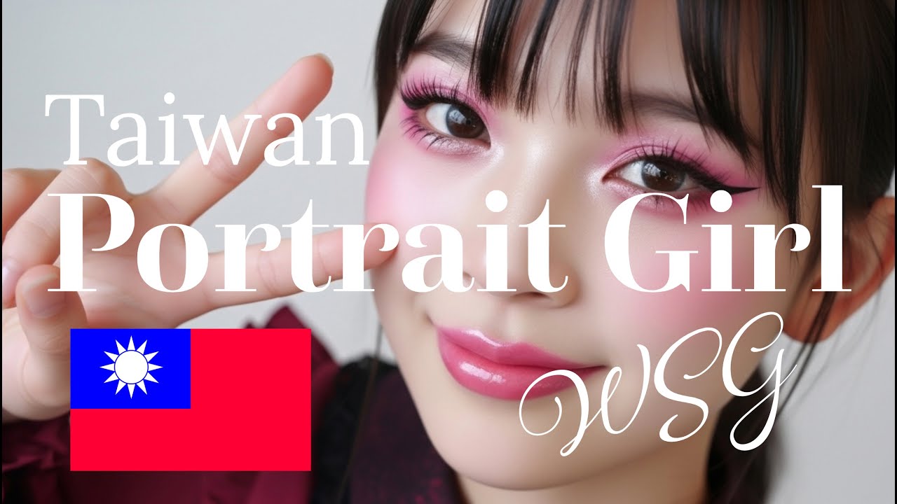 🇹🇼 Taiwanese Portrait Girl 🇹🇼 — Elegance, Glow & Modern Charm