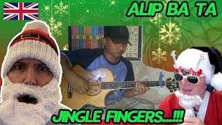 Alip Ba Ta - Jingle Bell Rock (Fingerstyle) (BRITS REACTION!!!)🇮🇩