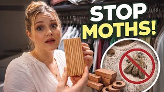 Cedar Blocks for Closet and Drawer Moth Protection