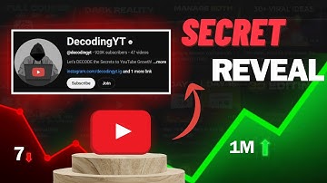 How These New YouTube Channels Grow So Fast 🔥| @decodingyt