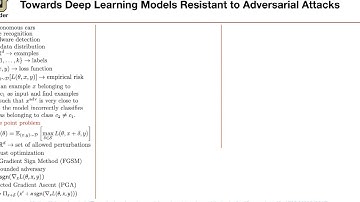 Robust Optimization | Lecture 23 (Part 2) | Applied Deep Learning