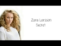 Secret - Zara Larsson (lyric)