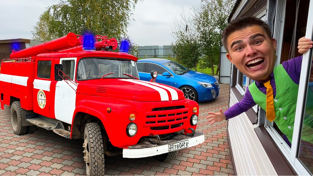 We bought Fire Truck & Staged a UFO hunt VS Police FBI in Pool w/ Top Very Special Comedy Video 2025