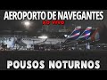 MOVIMENTAÇÃO NO AEROPORTO DE NAVEGANTES A NOITE - ASMR #asmr