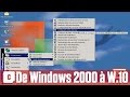 De windows 2000  windows 10 en vido  15 ans d volutions en 5 minutes