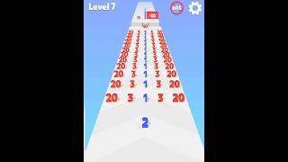 NUMBERS. Run & Merge Master 3D - NUMBER MASTER (Math Games) ASMR Gameplay, Android, iso screenshot 1