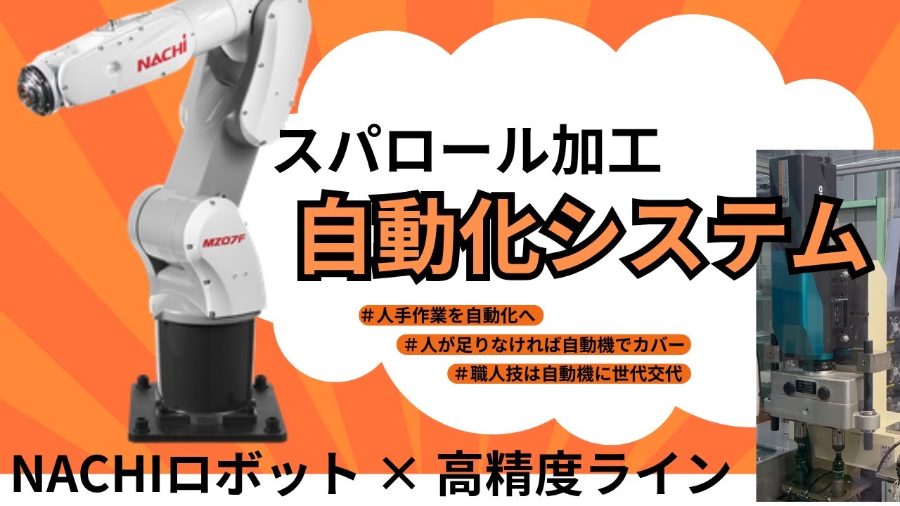 スパロール加工自動化システム紹介