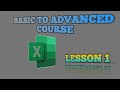 The complete course ms excel  introduction to microsoft excel  excel basics tutorial excel
