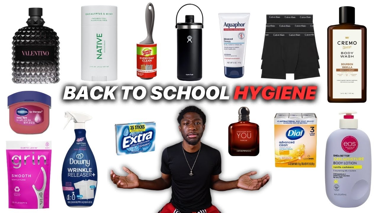 HYGIENE ESSENTIALS YOU NEED FOR BACK TO SCHOOL