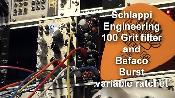 100 Grit filter  - Schlappi Engineering plus Burst by Befaco