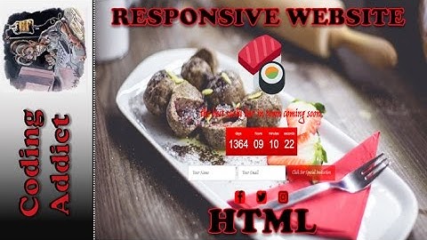 Responsive Website HTML5/CSS3/BOOTSTRAP/JQUERY 2 - Adding HTML5