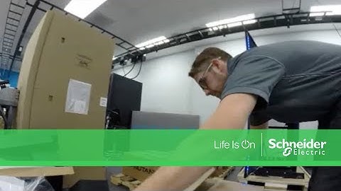 APC by Schneider Electric Micro Data Center Xpress Time Lapse Demo
