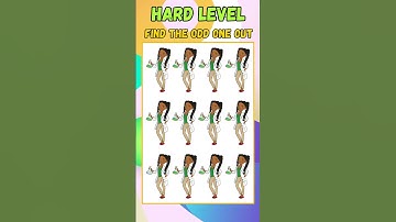 Challenge game: Spot the Odd One Out! 🧐 #oddoneout #brainteaser #spotthedifferenceactivity