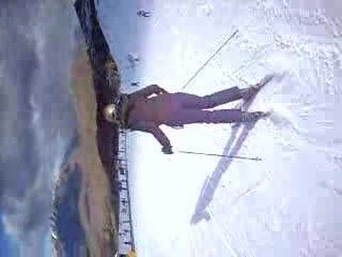Laura Skiing Coronet Peak