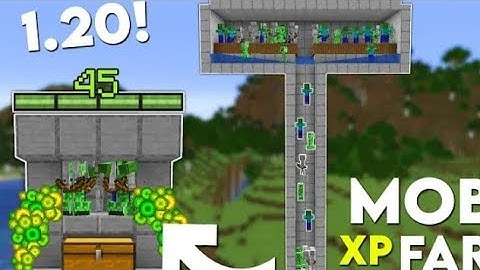 minecraft: EASY MOB XP FARM TUTORIAL 1.20 (WITHOUT MOB SPAWNER)