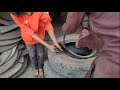 Tire Cutting Method with Hand | Tires cutting using simple tools