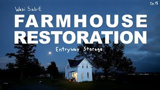 Farmhouse Restoration | Entryway Shoe Storage &amp; Closet | Ep.15 |