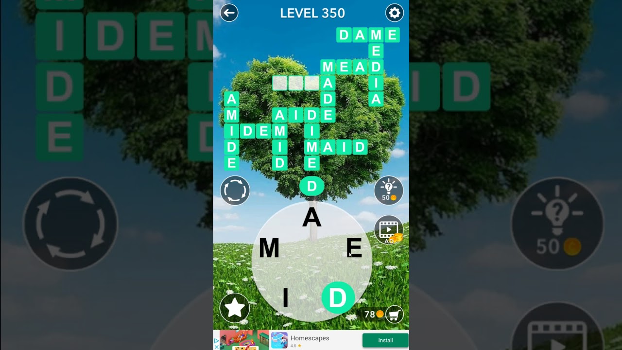 Word Crossword Search level 350