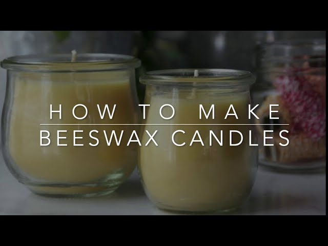 How to make beeswax candles (and some myth busting!) – Eight Acres Natural  Living