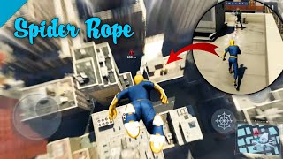 Spider Rope Hero: Can I Survive From Dengerous City || Childhood Gameplay screenshot 3