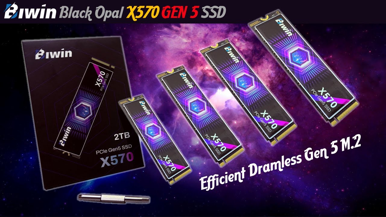 Biwin Black Opal X570 GEN 5 SSD - YouTube