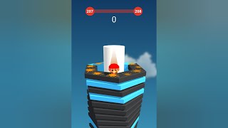 STACK BALL GAMEPLAY LIVE❤️#shortslive #stackball screenshot 2