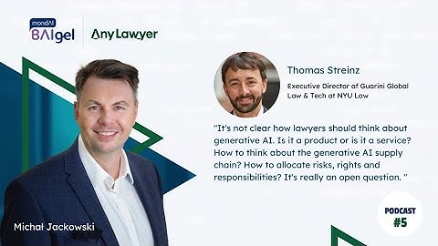 GPT, GDPR, AI ACT: how (not) to regulate “generative AI”? with prof. Thomas Streinz from NYU